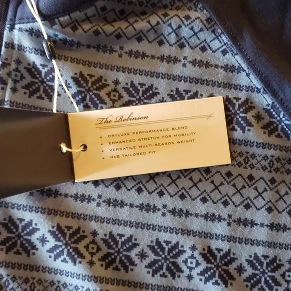NWT Holderness & Bourne Robinson Dry Luxe Performance Quarter Zip Pullover- XL